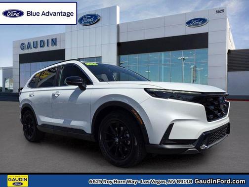 Crystal Black Pearl 2024 Honda CR-V Hybrid Sport FWD
