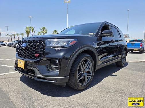 Agate Black Metallic 2025 Ford Explorer ST