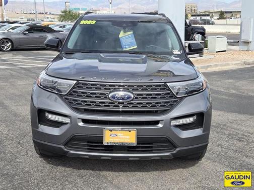 Carbonized Gray Metallic 2023 Ford Explorer XLT