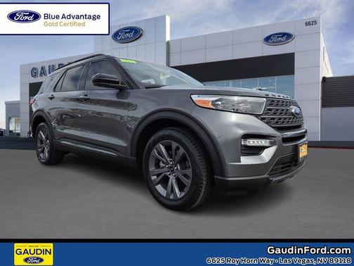 Carbonized Gray Metallic 2023 Ford Explorer XLT