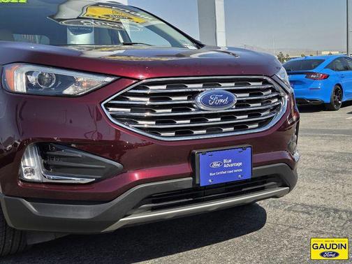 Burgundy Velvet Metallic Tinted Clearcoat 2022 Ford Edge SEL