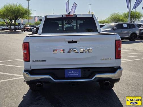 Bright White Clearcoat 2025 RAM 1500 Laramie