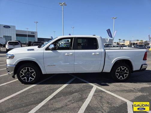 Bright White Clearcoat 2025 RAM 1500 Laramie