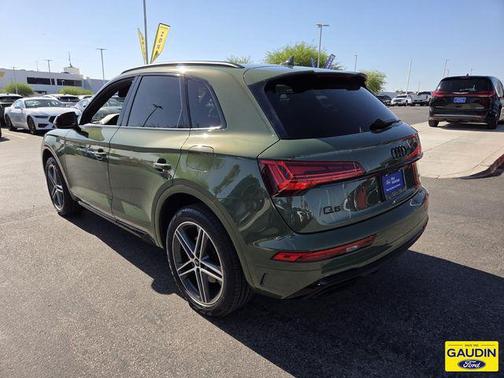 District Green Metallic 2022 Audi Q5 e 55 S line Premium Plus