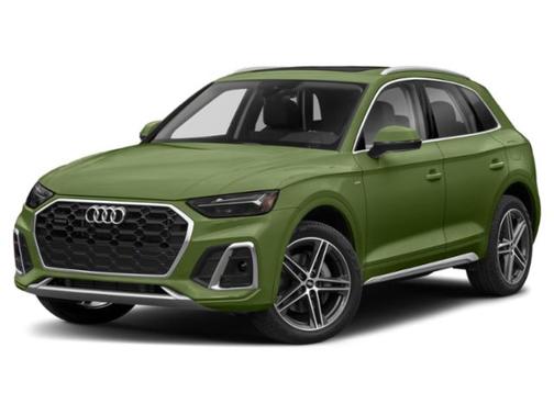 District Green Metallic 2022 Audi Q5 e 55 S line Premium Plus