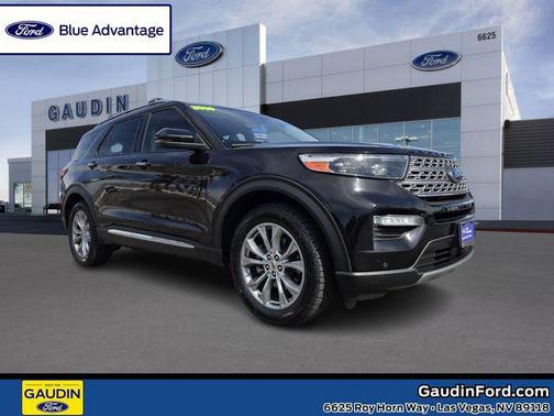 Black Metallic 2020 Ford Explorer Limited