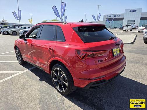 Progressive Red Metallic 2025 Audi Q3 45 S line Premium Plus