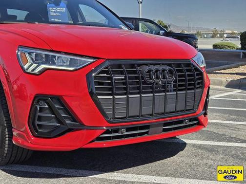 Progressive Red Metallic 2025 Audi Q3 45 S line Premium Plus