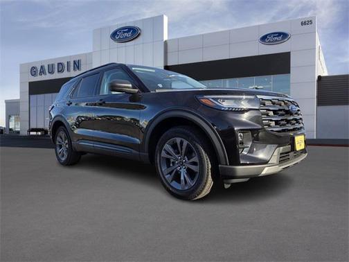Agate Black Metallic 2026 Ford Explorer Active SUV