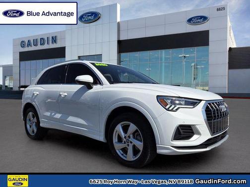 Ibis White 2020 Audi Q3 45 Premium Plus