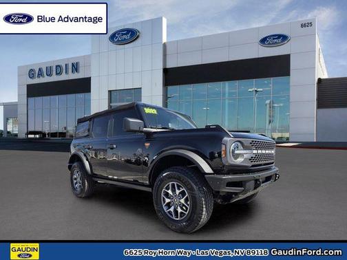 Shadow Black 2022 Ford Bronco Badlands