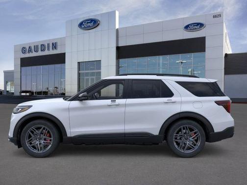 Space White Metallic 2026 Ford Explorer ST