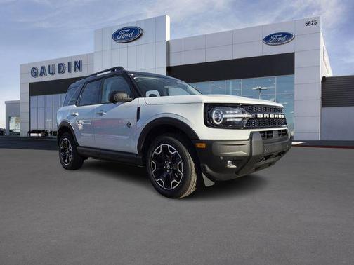 Oxford White 2025 Ford Bronco Sport Outer Banks SUV