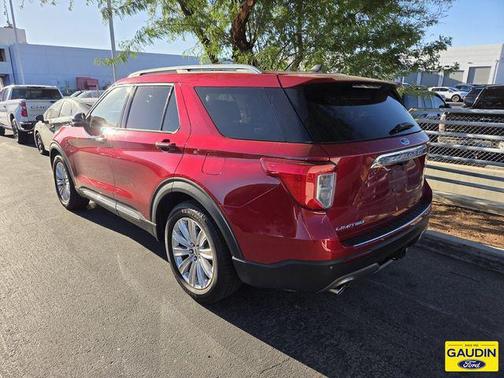 Rapid Red Metallic Tinted Clearcoat 2023 Ford Explorer Limited