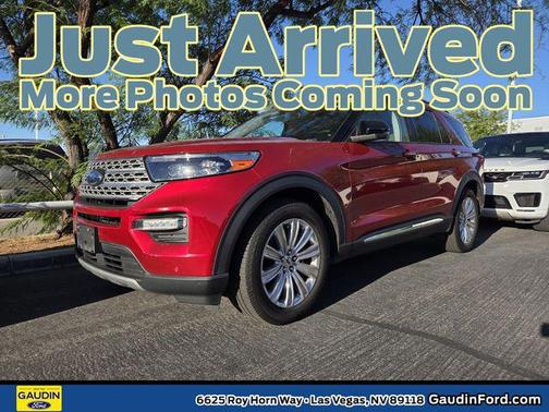 Rapid Red Metallic Tinted Clearcoat 2023 Ford Explorer Limited