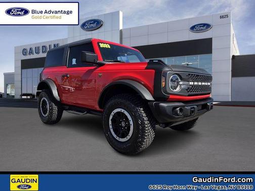 Race Red 2023 Ford Bronco Badlands
