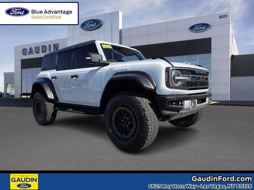 Oxford White 2023 Ford Bronco Raptor