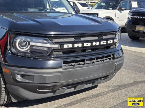 Shadow Black 2022 Ford Bronco Sport Outer Banks