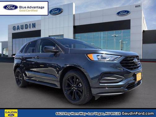 Stone Blue Metallic 2024 Ford Edge SE
