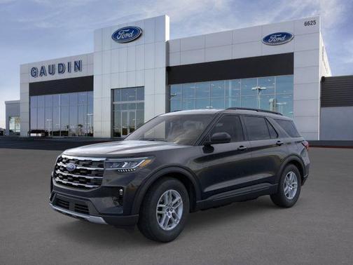 Agate Black Metallic 2026 Ford Explorer Active