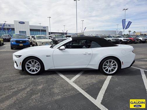 Oxford White 2025 Ford Mustang GT Premium