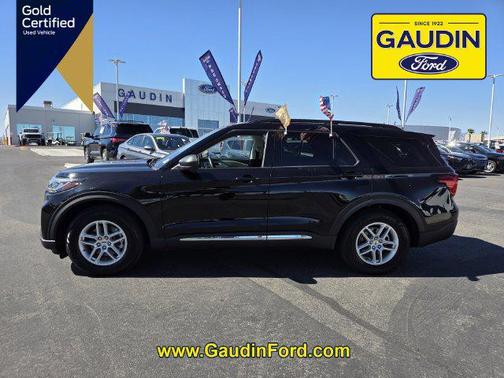 Agate Black Metallic 2025 Ford Explorer Active