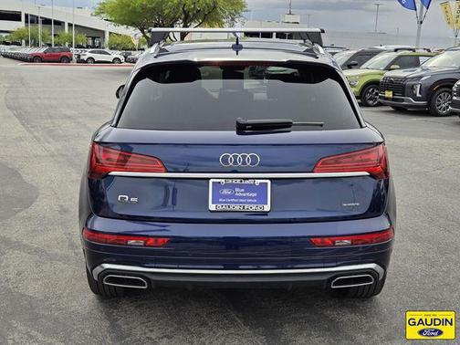 Blue Metallic 2025 Audi Q5 45 S line Premium Plus