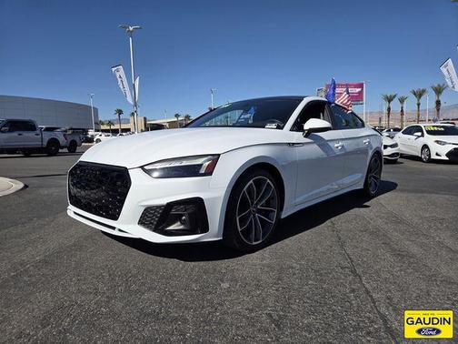 Arkona White 2024 Audi A5 Sportback 45 S Line Premium