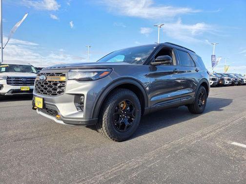 Carbonized Gray Metallic 2026 Ford Explorer Tremor