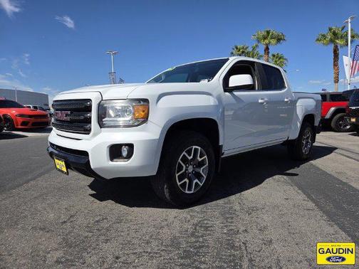 Summit White 2018 GMC Canyon All Terrain