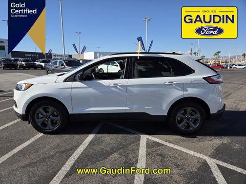 Oxford White 2023 Ford Edge SEL
