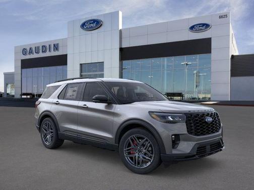 Carbonized Gray Metallic 2026 Ford Explorer ST-Line