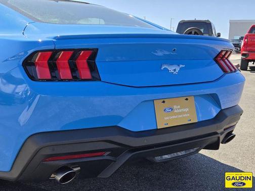 Grabber Blue Metallic 2025 Ford Mustang EcoBoost Premium