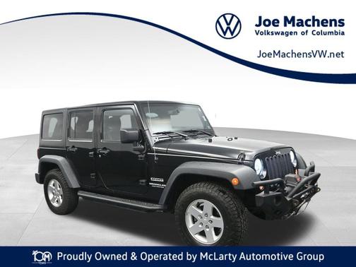Black Clearcoat 2016 Jeep Wrangler Unlimited Sport