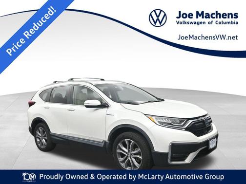 Platinum White Pearl 2020 Honda CR-V Hybrid Touring