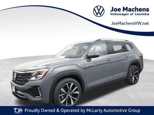 Pure Gray 2026 Volkswagen Atlas 2.0T SEL Premium R-Line 4MOTION