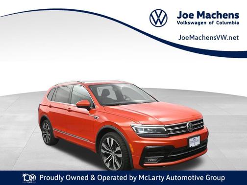 Habanero Orange Metallic 2018 Volkswagen Tiguan 2.0T SEL