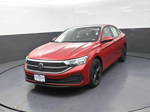 Red Metallic 2023 Volkswagen Jetta 1.5T SE