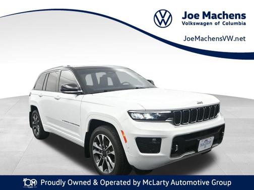 Bright White Clearcoat 2024 Jeep Grand Cherokee Overland