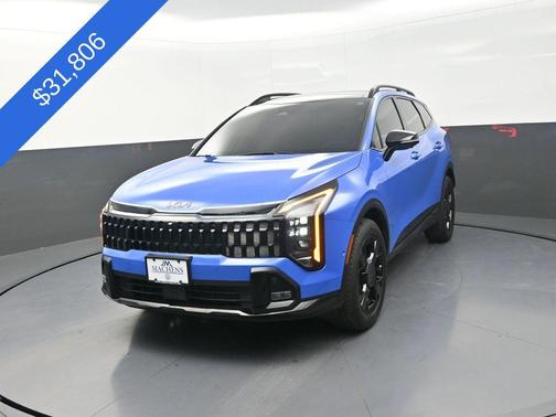 Nebular Blue 2026 Kia Sportage X-Line