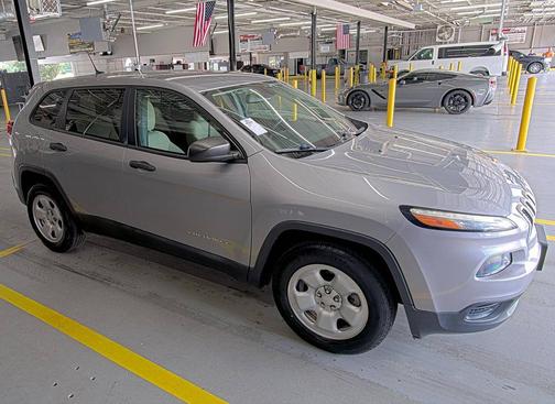 Billet Silver Metallic Clearcoat 2017 Jeep Cherokee Sport