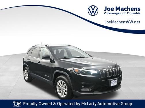 Diamond Black Crystal Pearlcoat 2019 Jeep Cherokee Latitude