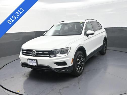 Pure White 2021 Volkswagen Tiguan 2.0T SE 4MOTION