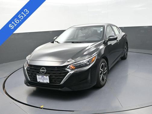 Super Black 2024 Nissan Sentra SV