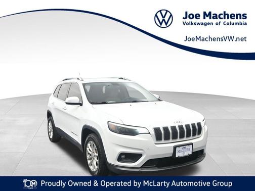 Bright White Clearcoat 2019 Jeep Cherokee Latitude