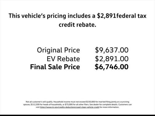 2016 Volkswagen e-Golf SEL Premium