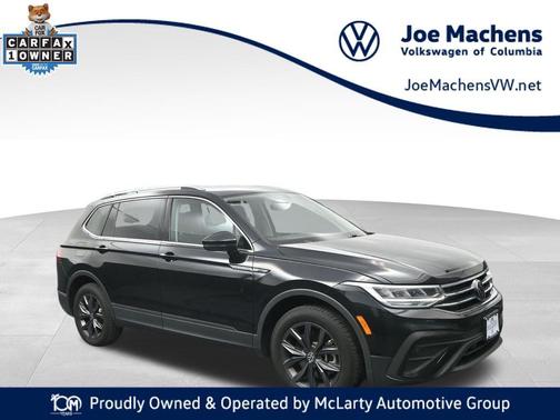 Deep Black 2023 Volkswagen Tiguan 2.0T SE 4MOTION