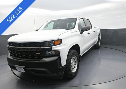 Summit White 2020 Chevrolet Silverado 1500 WT