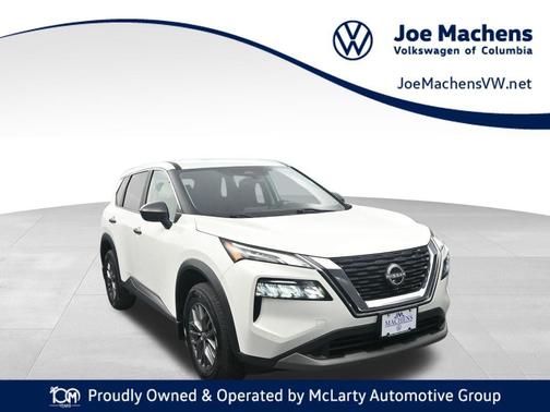 Glacier White 2023 Nissan Rogue S