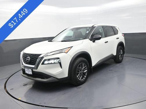Glacier White 2023 Nissan Rogue S